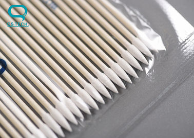 High Absorbency Sterile Cotton Buds , Medical Cotton Swabs For Micro Mechanical Cleaning