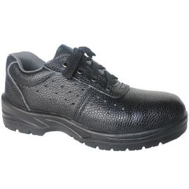 Safety Leather Material ESD Cleanroom Shoes With Steel Toe Electrical Hazard